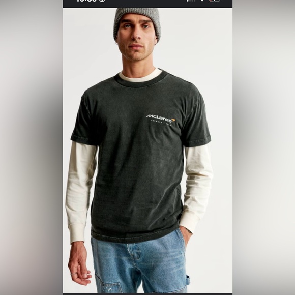 ABERCROMBIE MENS TEE - Picture 1 of 5